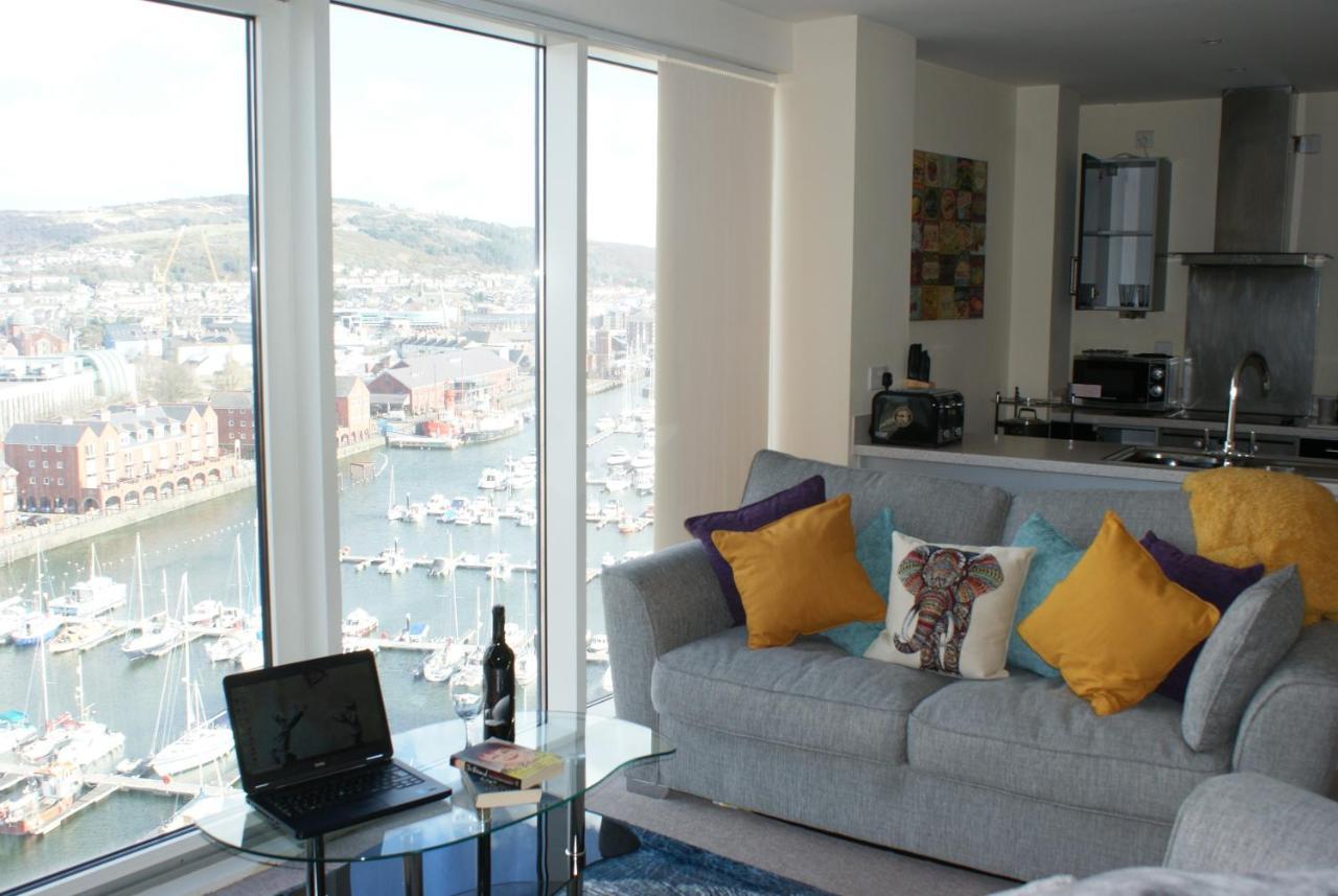 Coastal City Rooms - Waterfront Swansea Ngoại thất bức ảnh